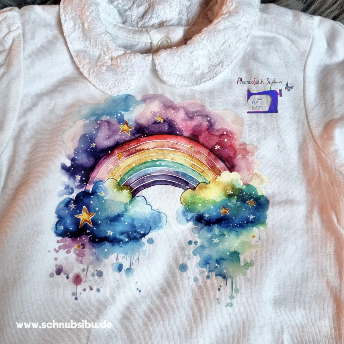Bügelbild Regenbogen